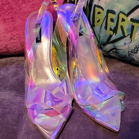 Nine West Iridescent Heels - Picture 1 of 3